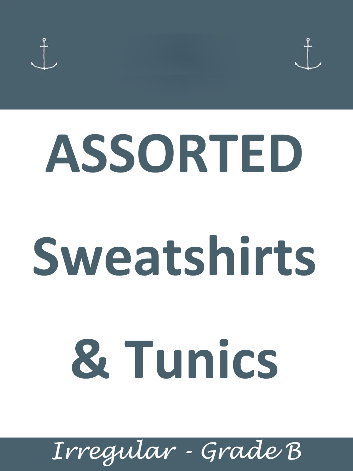 IRREGULAR -  ASSORTED Sweatshirts & Tunics - Size 10 to 26/28