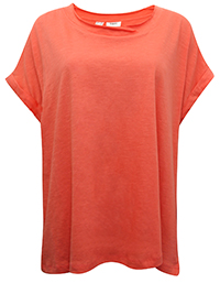 ORANGE Pure Cotton Short Sleeve T-Shirt - Plus Size 22/24 (XL)