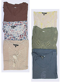 ASSORTED Printed Plain Tunics, Tops - Plus Size 16.18 to 28/30
