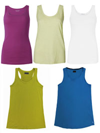 ASSORTED Sleeveless Sport Vest Tops - Size 8 to 20
