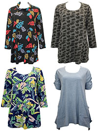 ASSORTED Boutique Stock Short & Long Sleeve Tops - Plus Size 14 to 18