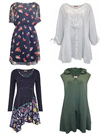 ASSORTED Tunics & Blouses - Plus Size 22 to 26