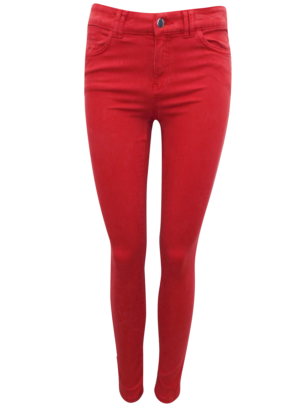 Clockhouse RED 5-Pocket Super Skinny Denim Jeans - Size 8 to 16