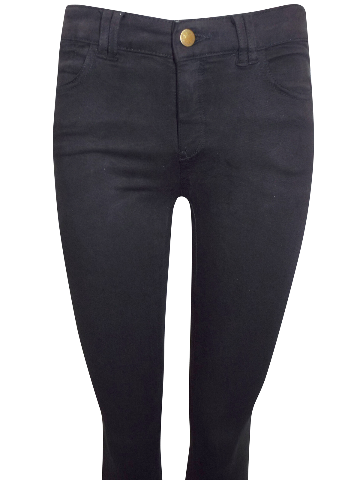 Clockhouse BLACK Cotton Rich Skinny Jeans - Size 8 to 16