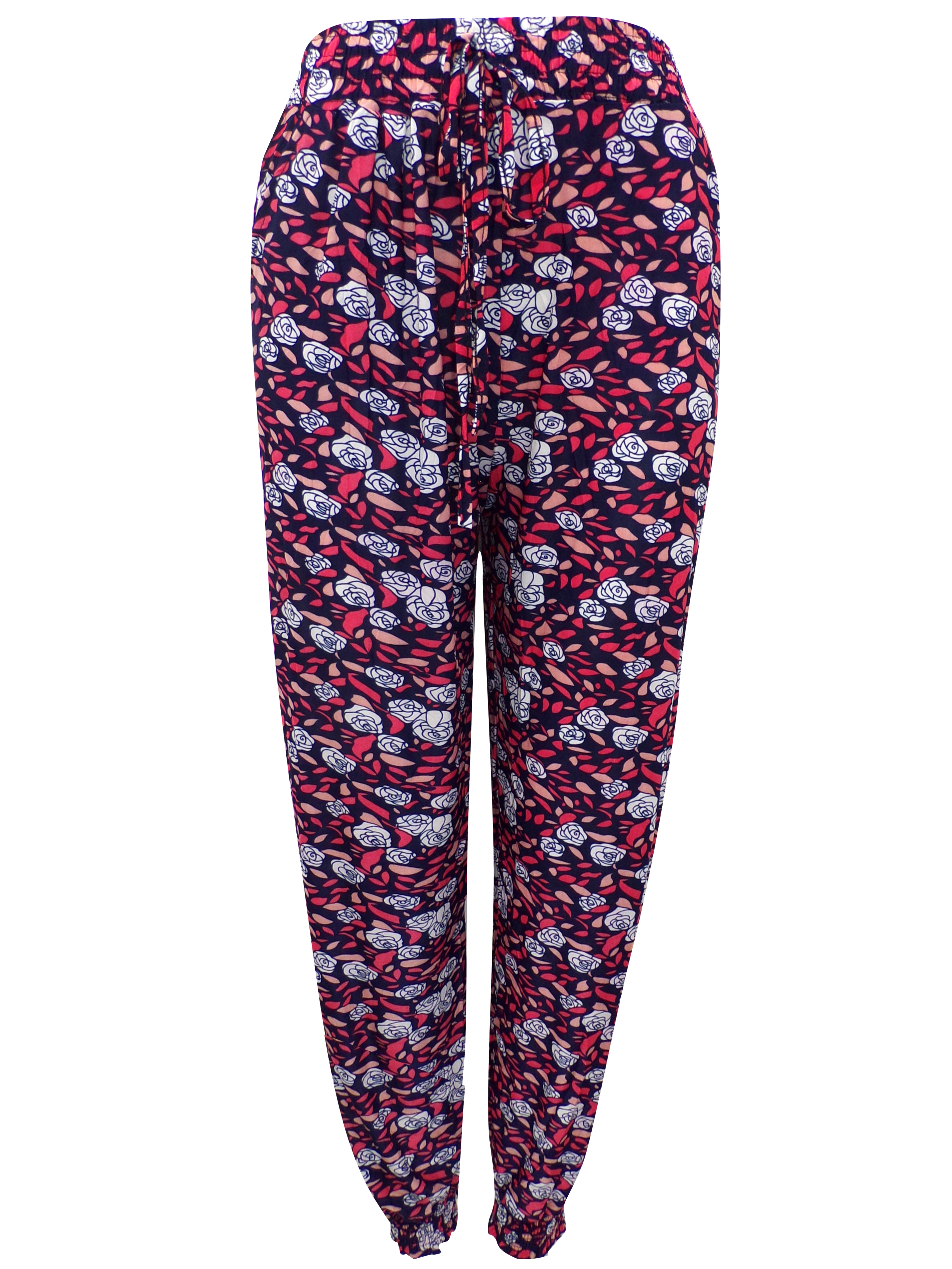 Luxestar - - Luxestar PEACH Pull On Printed Harem Trousers - Size 12/14 ...