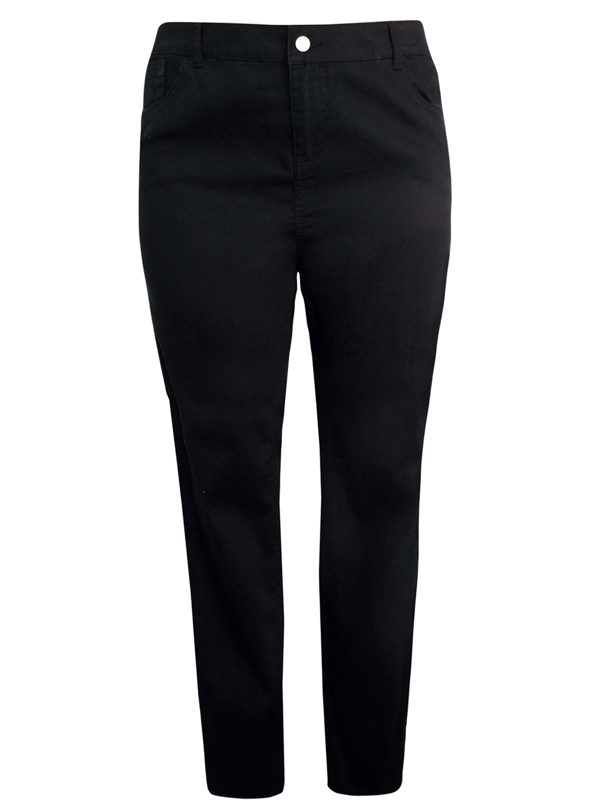 N3w L00k BLACK Super Skinny Denim Jeans - Plus Size 18 to 22