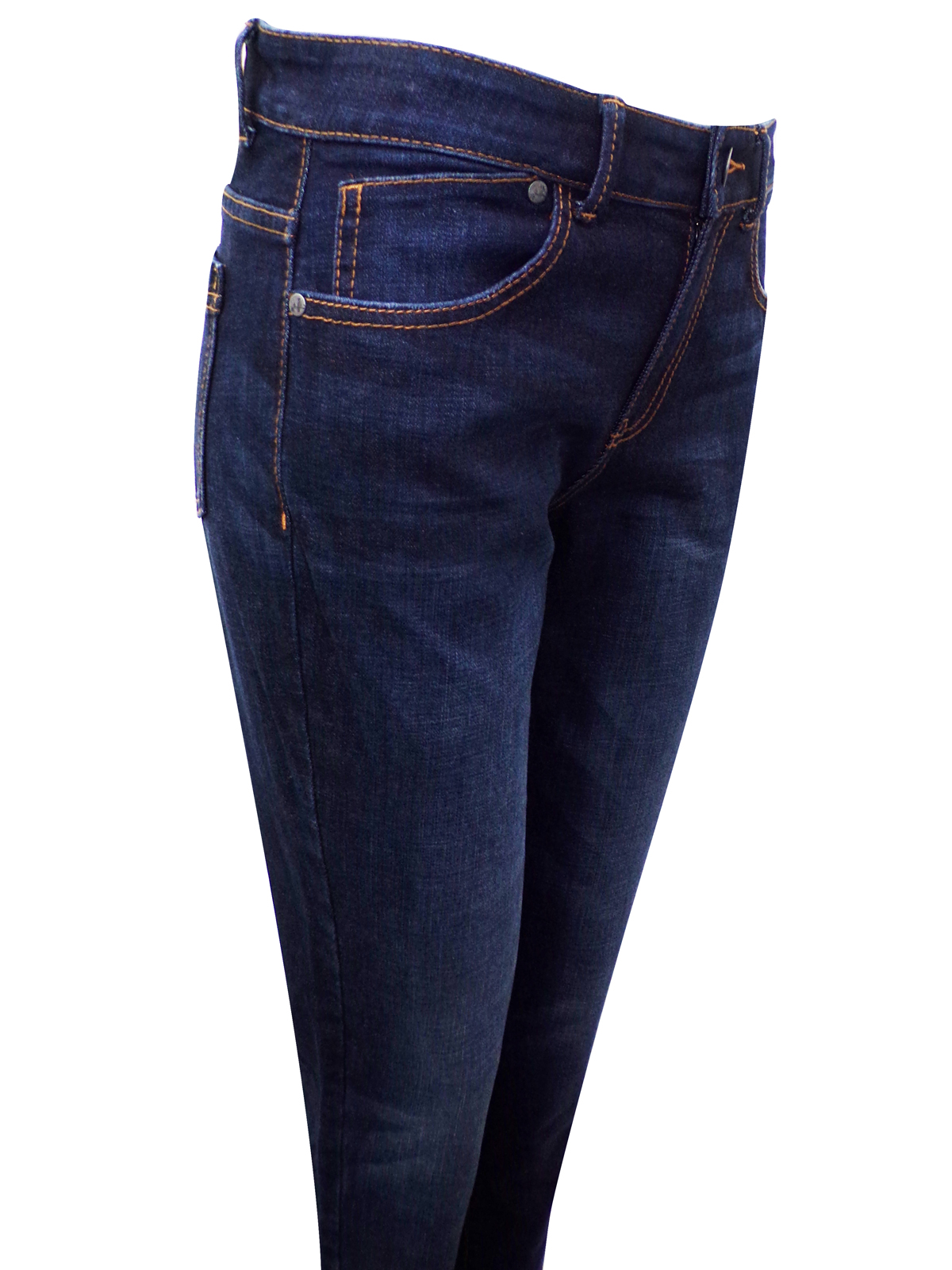 Marks and Spencer - - M&5 INDIGO Straight Leg Denim Jeans - Size 6 to 20