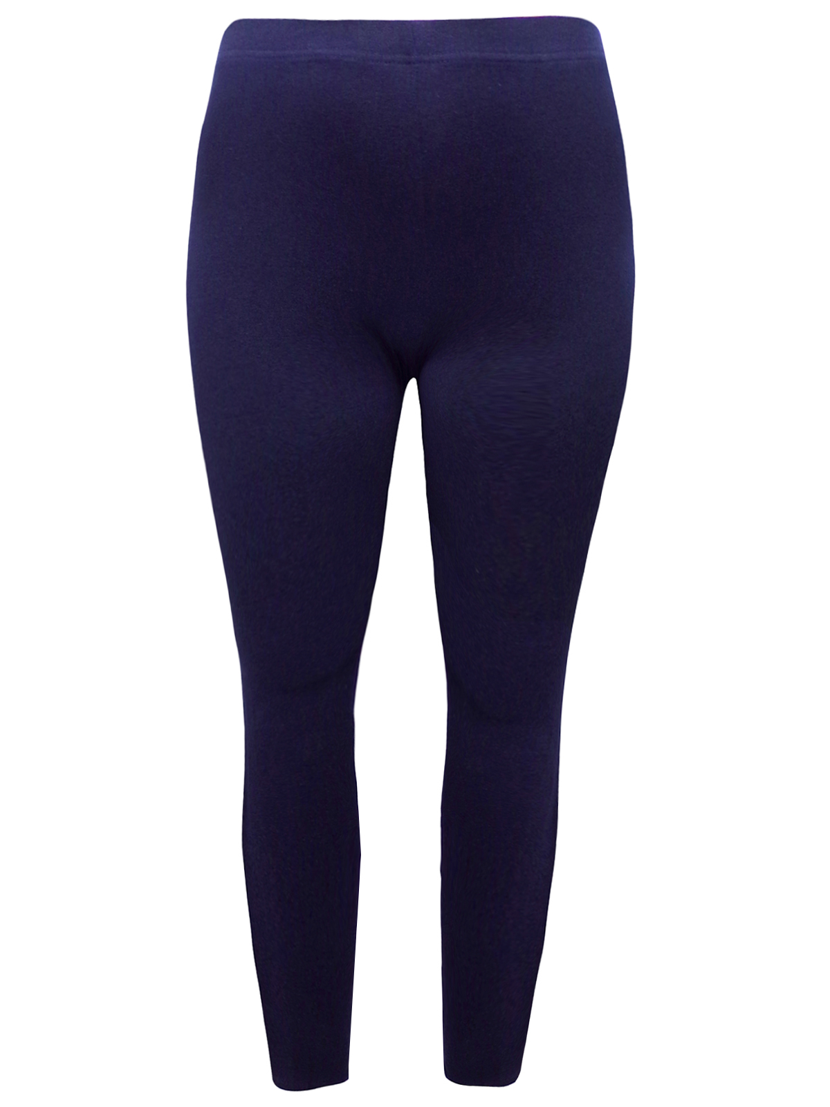 Red Tag - - RedTag NAVY Cotton Rich Opaque Full Length Leggings - Plus ...