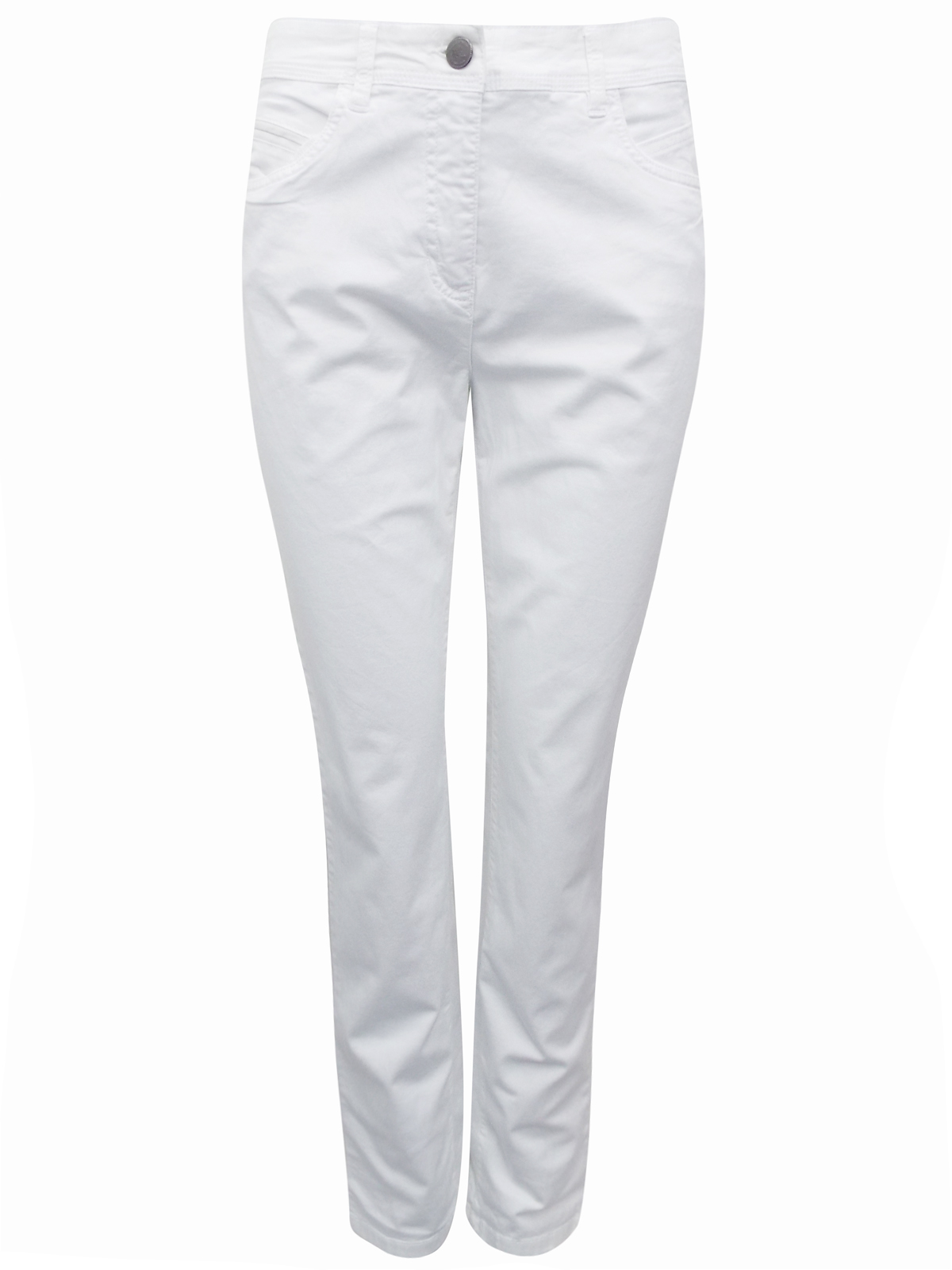 C&A - - C&A WHITE Classic Fit 5-Pcoket Denim Jeans - Size 8 to 16 (EU ...