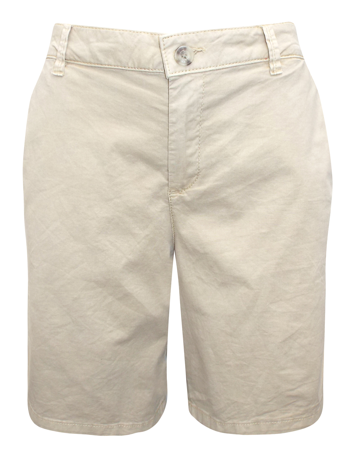 Esprit - - 3Sprit STONE Cotton Rich Long Chino Shorts - Size 6 to 16