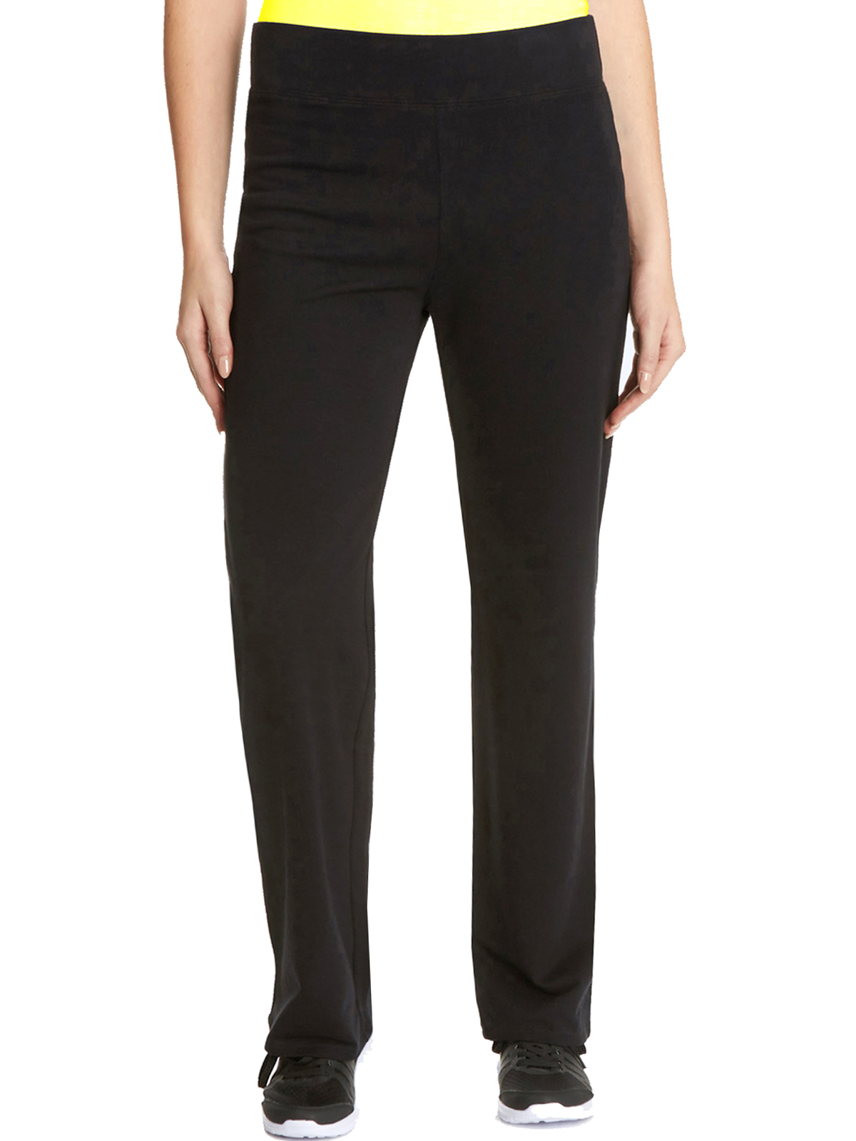 Marks and Spencer - - M&5 BLACK Cotton Rich Straight Leg Joggers - Plus ...