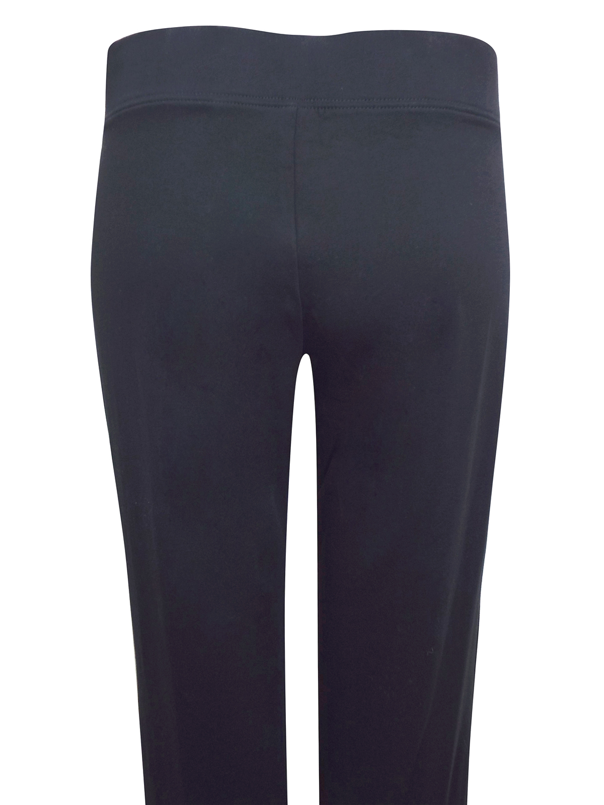 Marks and Spencer M&5 BLACK Cotton Rich Straight Leg Joggers Plus