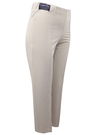 Simply Stock STONE Pablo Comfort Fit Stitched Seam Trousers - Size 10 to 20 Simply Stock STONE Pablo Comfort Fit Stitched Seam Trousers - Size 10 to 20