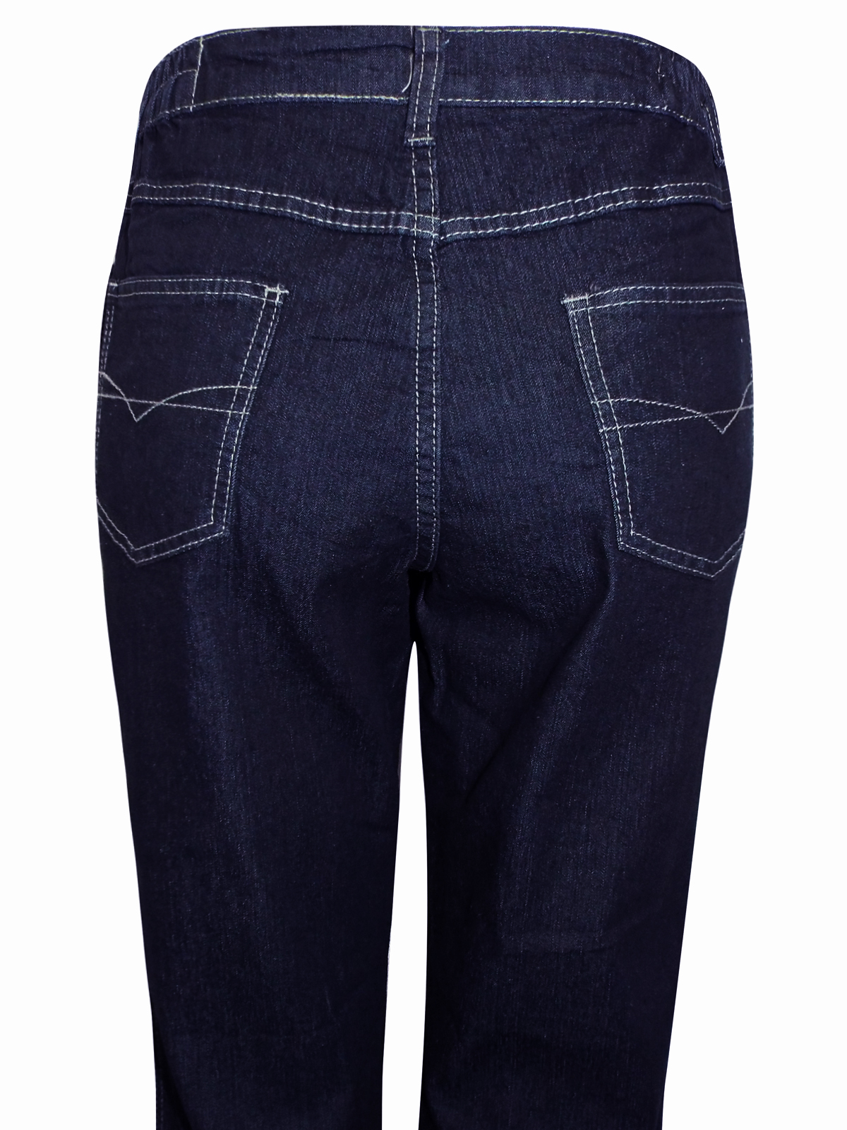 Gill - - Gill Jeans INDIGO Cotton Rich 5-Pocket Straight Fit Denim ...