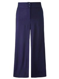 Capsule NAVY Super Wide Flared Leg Trousers - Plus Size 12 to 32