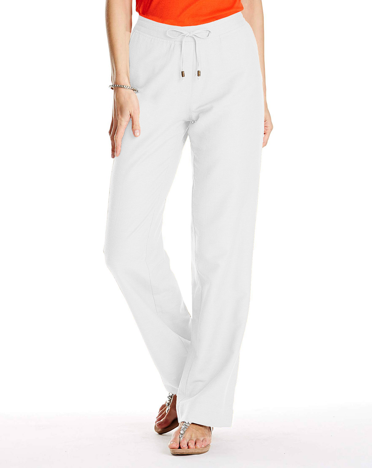 Wholesale Plus Size Clothing from Marisota - - Anthology WHITE Linen ...