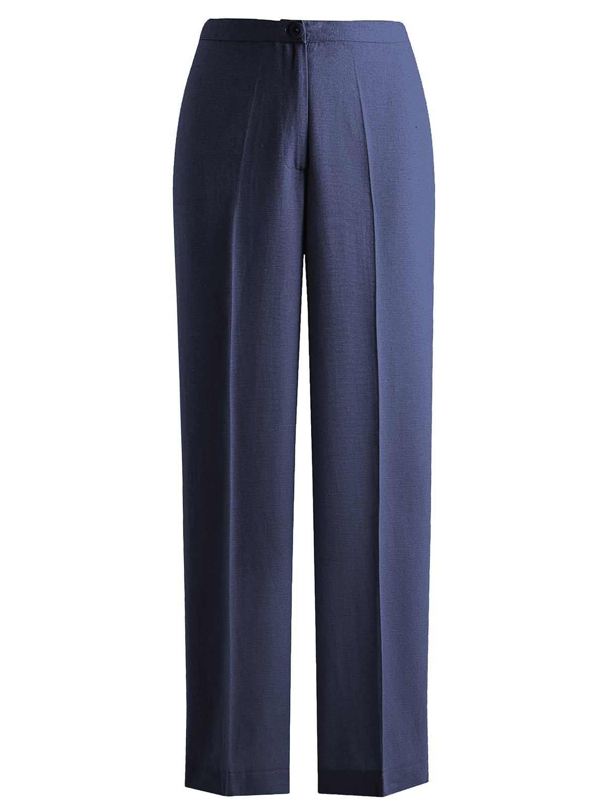 Joanna Hope - - Joanna Hope NAVY Linen Blend Trousers - Plus Size 18 to 28
