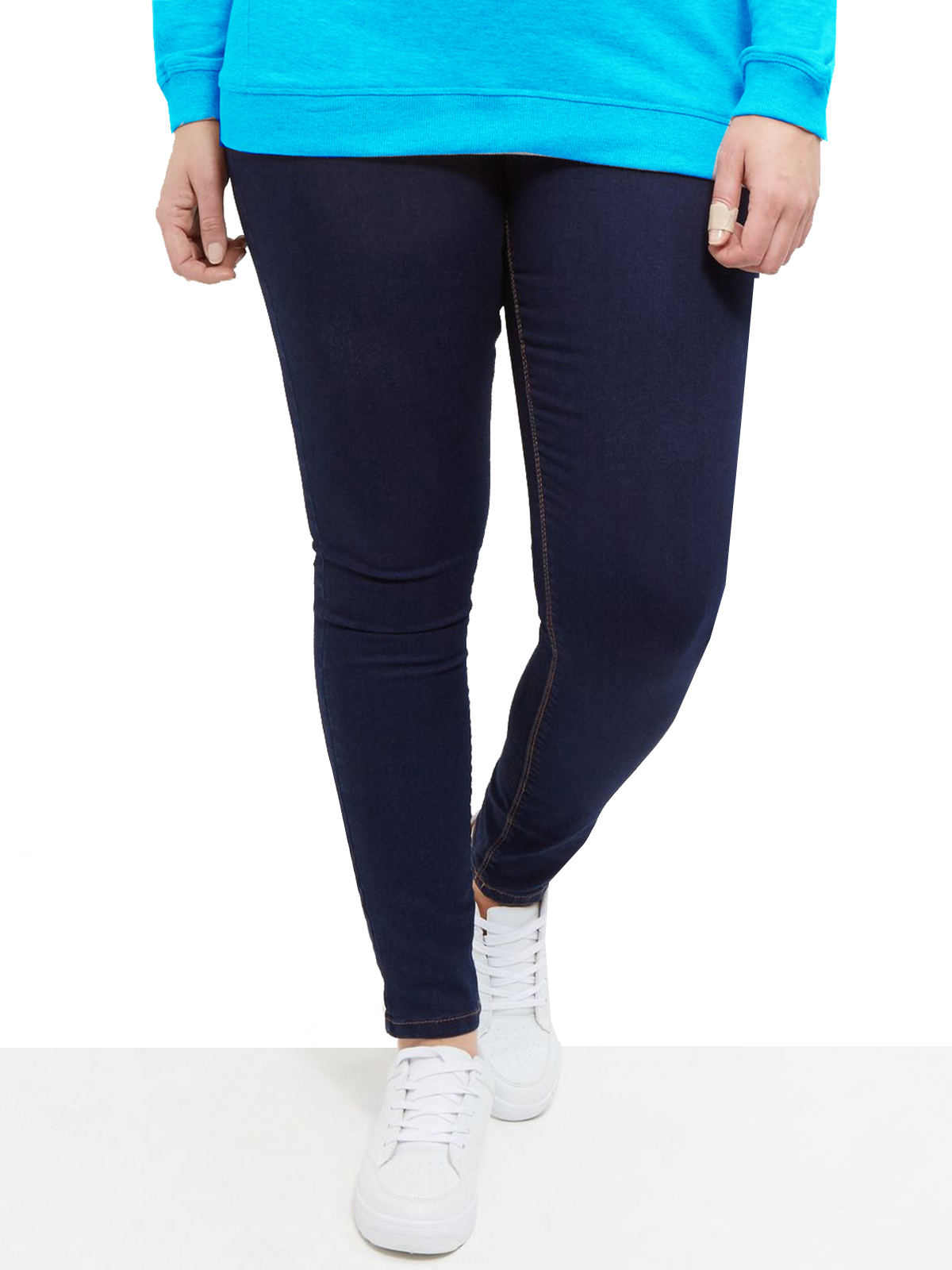 Jean Leggings With Pockets Plus Size Tops