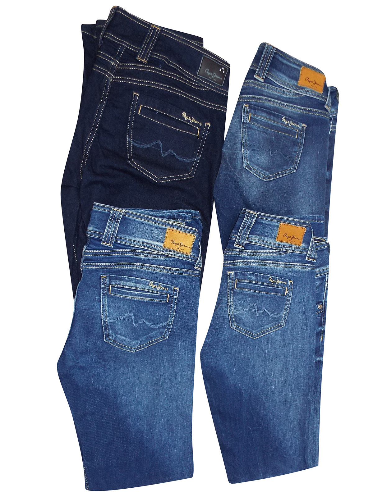 Pepe Jeans - - Pepe Jeans GEN Mixed Pack of Straight Fit Jeans - Waist ...