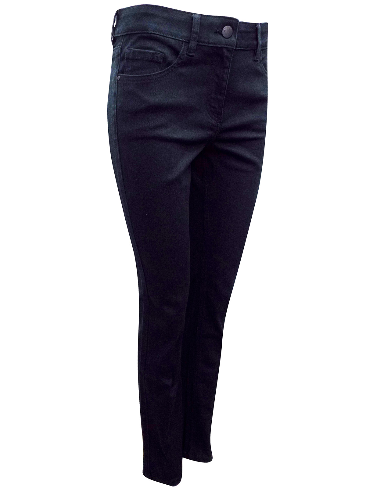 N3xt BLACK Mid Rise Slim Fit Cotton Rich Jeans - Size 10 to 20 (Leg 27. ...
