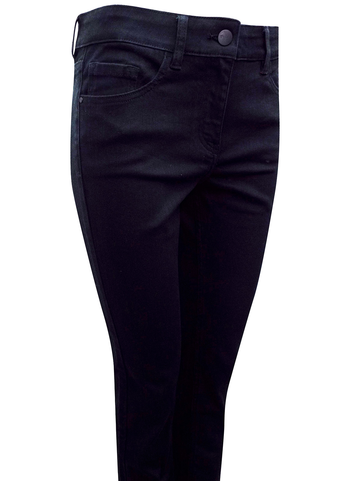 N3xt BLACK Mid Rise Slim Fit Cotton Rich Jeans - Size 10 to 20 (Leg 27. ...