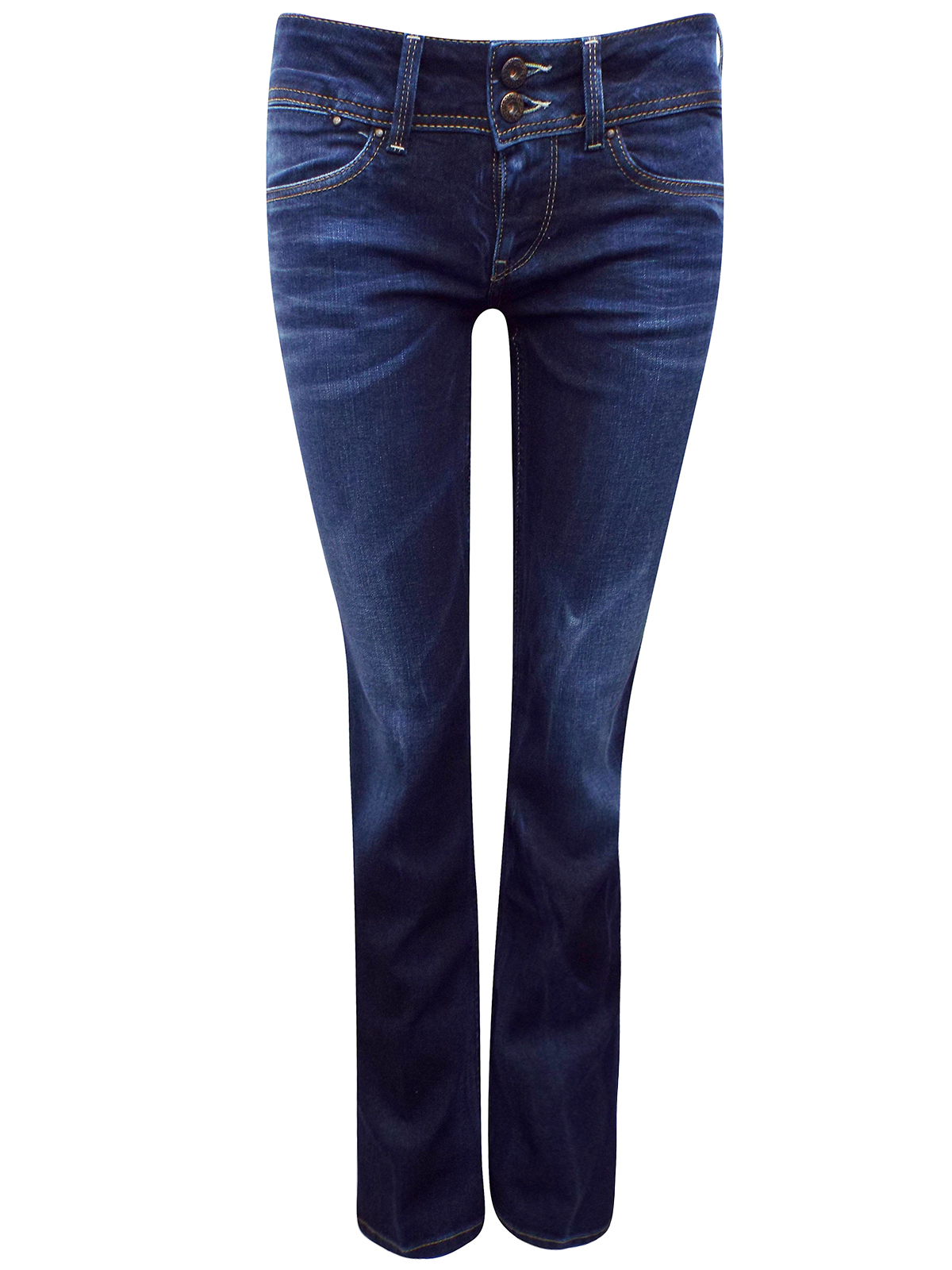 Jeans Donna LEE Norma blu indigo slim fit narrow leg stretch Vintage style