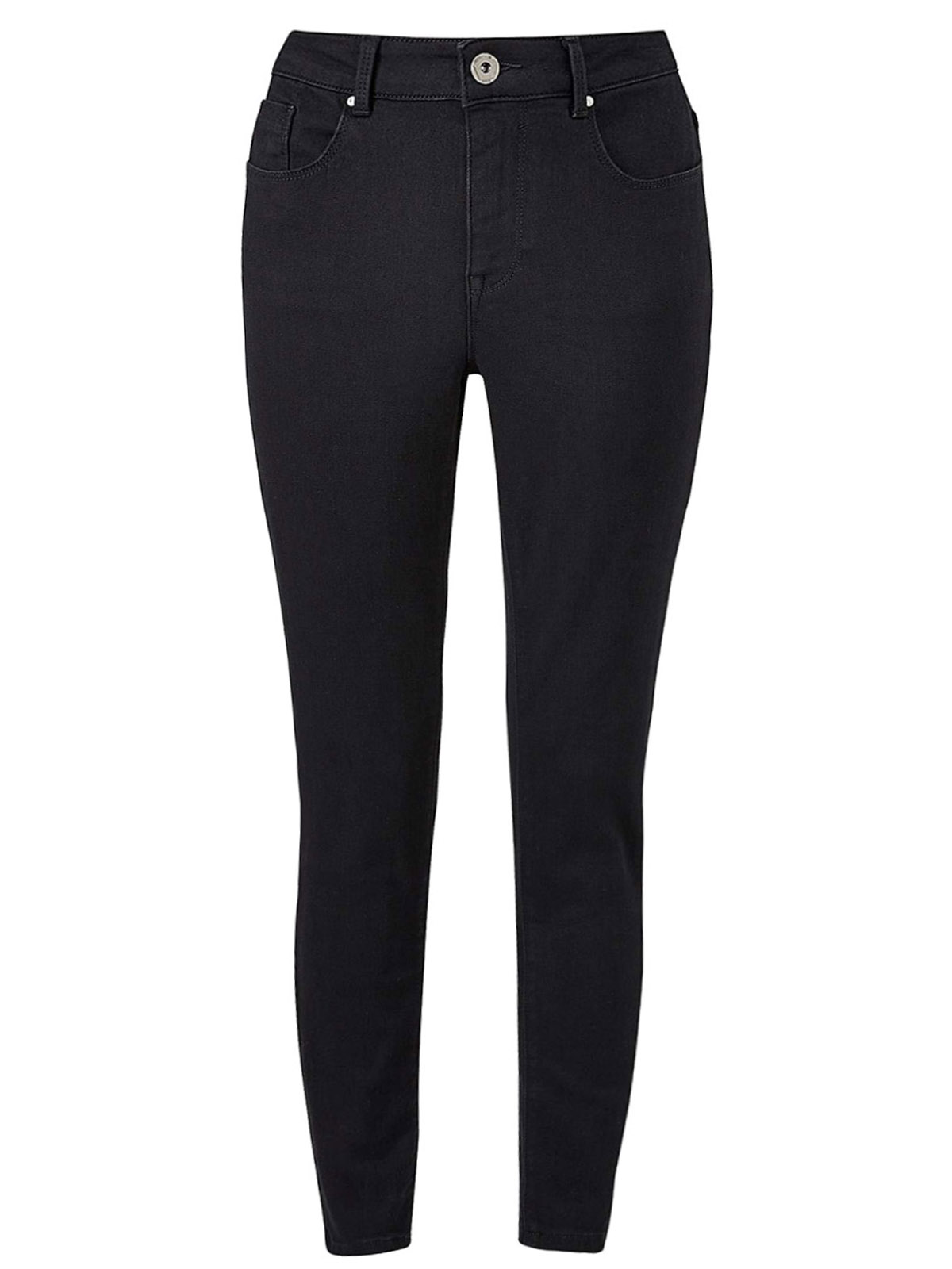 BLACK Chloe Skinny Jeans Long Length - Plus Size 30 to 32