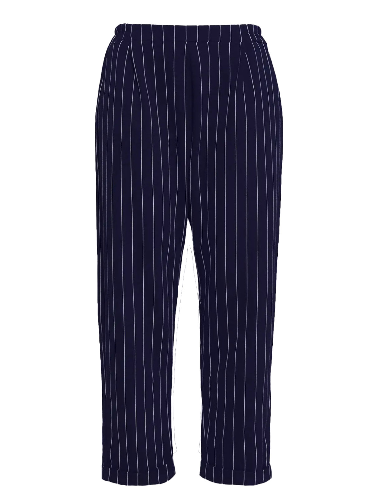 N3W L00K NAVY Pull On Striped Trousers - Plus Size 18 to 30