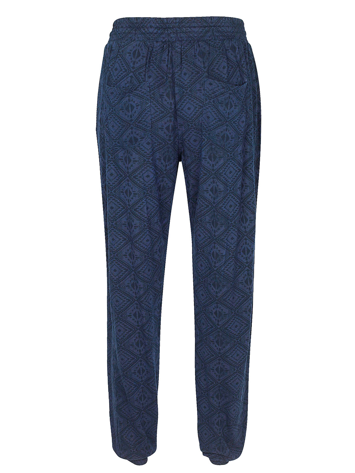 FAT FACE - - Fat Face NAVY Printed Cuffed Hem Joggers - Size 12 to 14