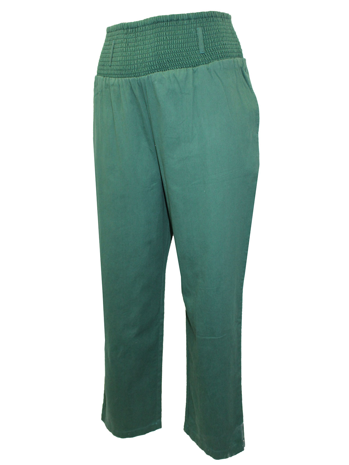 Plum Shore Handspun Handwoven Organic Cotton Trousers main image 1