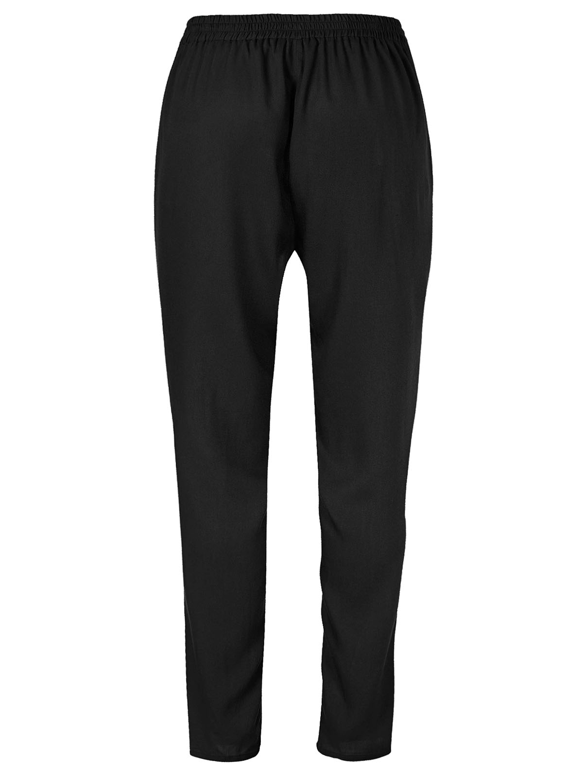 Ellos - - BLACK Mika Tapered Trousers - Size 8 to 16 (EU 34 to 42)