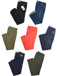 ASSORTED Skinny & Straight Fit Denim Jeans - Waist Size 27 to 34