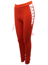 TOMATO Side Lace Leggings - Size 8 to 12
