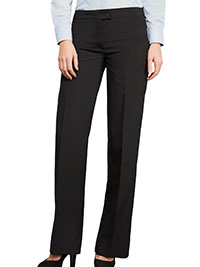 BLACK Straight Leg Trousers - Size 8 to 28