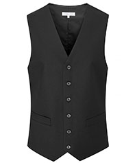 BLACK Mens Polyester Waistcoat - Size 34 to 48